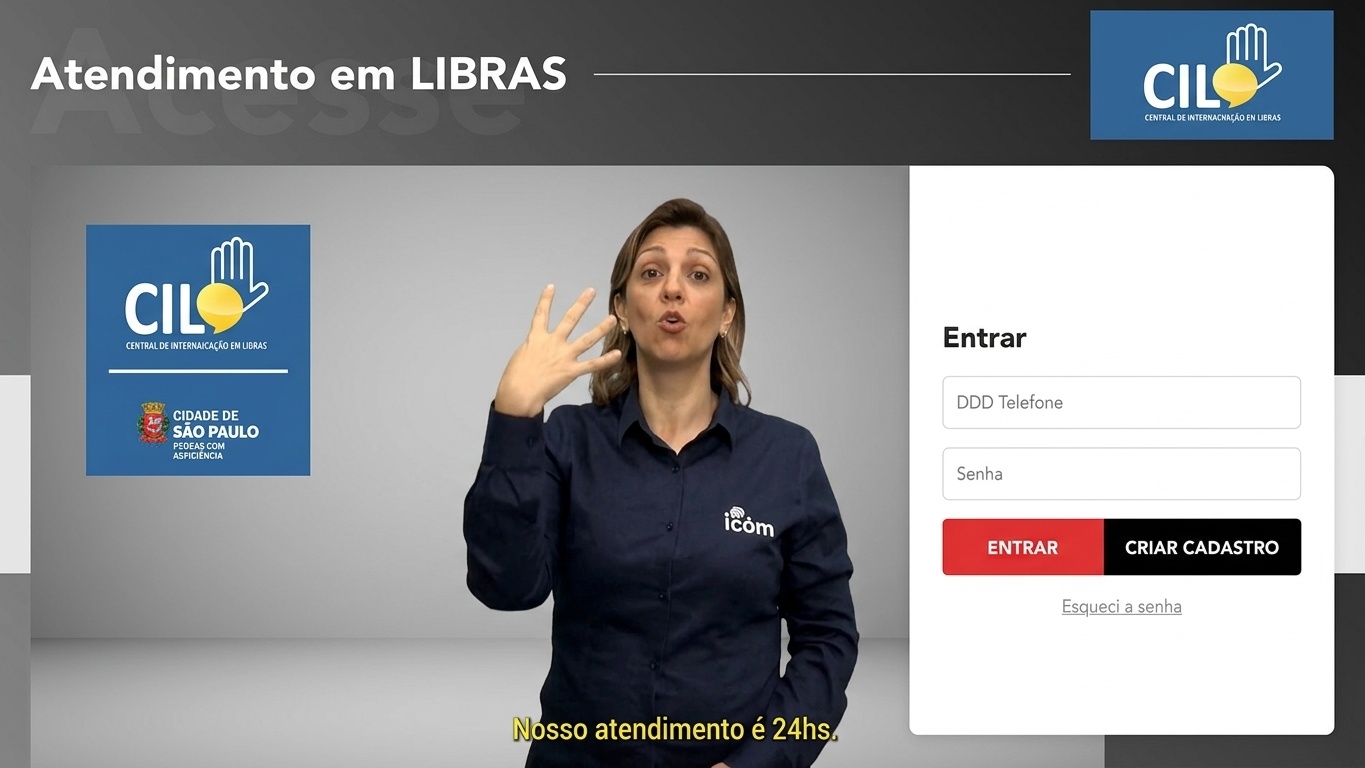 Como usar o atendimento de Libras nas Eleições 2026