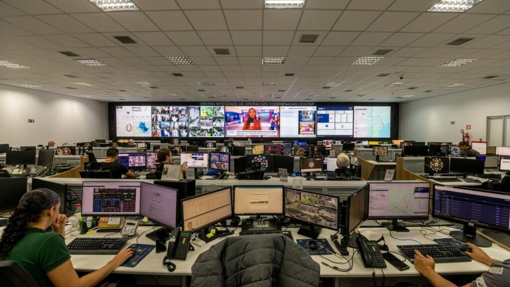 Eleições 2026: Justiça Eleitoral e forças de segurança monitoram votação do 1 º turno em tempo real