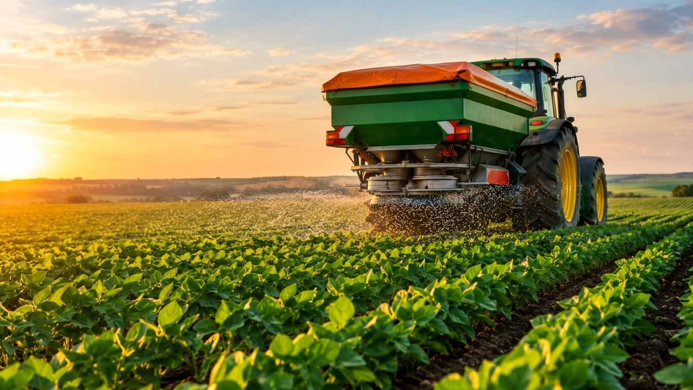 Entregas de fertilizantes de janeiro a julho foi 8,8% a menos do que em 2025