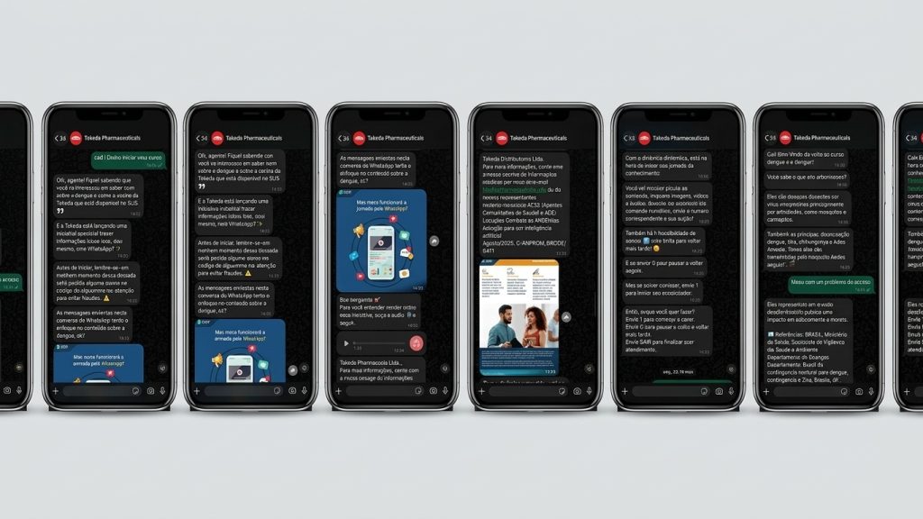WhatsApp vira aliado inédito de agentes de saúde para travar a escalada da dengue após temporais