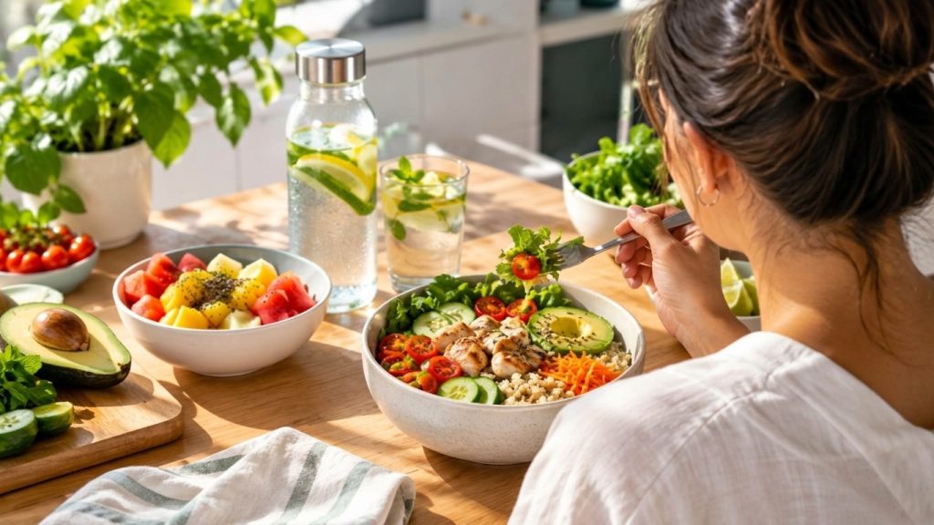 Oito dicas para manter a alimentação saudável durante as altas temperaturas