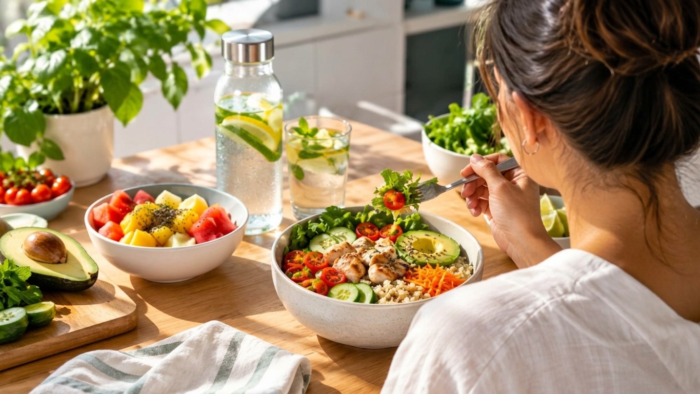 Oito dicas para manter a alimentação saudável durante as altas temperaturas